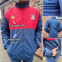 Bespoke Sublimation Fleece Lined Rain Jacket (Custom to your club)